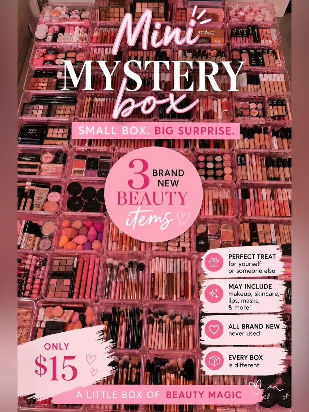 ✨Mini Mystery Beauty Box | Makeup, Skincare & Self-Care💅🏼